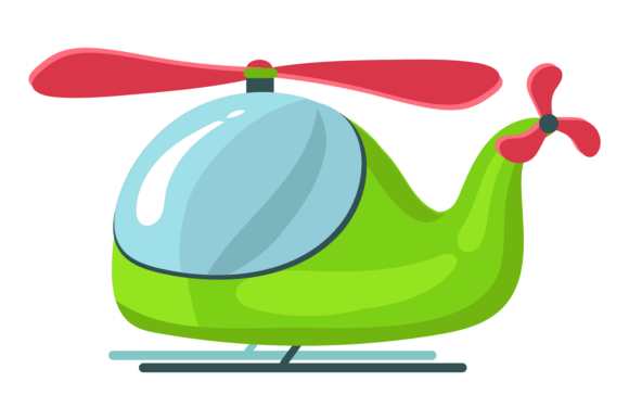 Green Helicopter: Aircraft Air Transport for Playful Branding