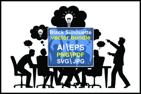Silhouettes of People Around a Table: Visualizing Teamwork