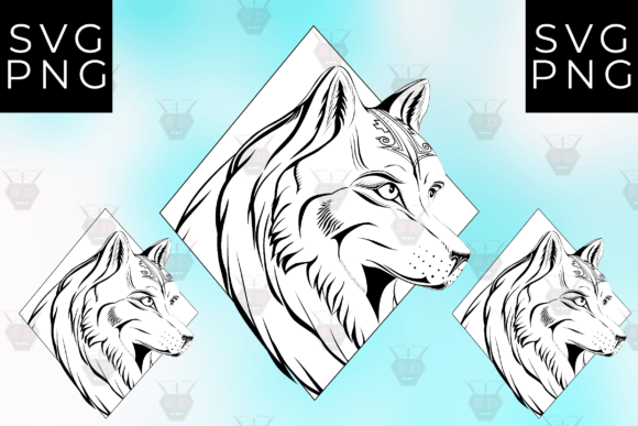 Unleashing the Spirit: The Native American Inspired Wolf SVG