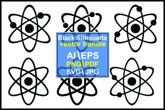 Unlocking the Visual Power of Silhouetted Atomic Structure Symbols